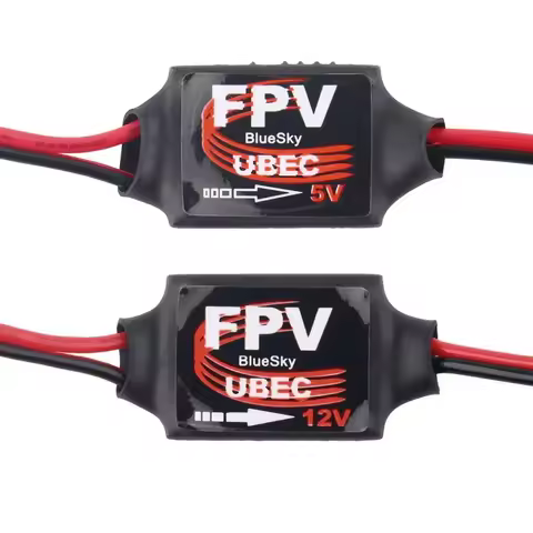 DC-DC Converter Step Down Module 3A 5V 12V Mini UBEC For RC Plane FPV Promotion Black & Red RC Air P