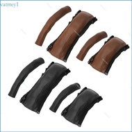 VAT1 4pcs set Pram Stroller Accessories Leather Covers Handle Wheelchairs Baby Stroller Armrest Pu Protective for Case f
