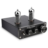 KGUSS T3 Mini HiFi Audio Preamplifier 6K4 Vacuum Tube Amplifier Buffer Treble Bass Adjustment RCA Pr