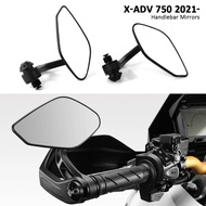 For Honda X-ADV 750 X-ADV750 XADV750 X ADV 750 2021-2024 2025 Handlebar End Mirror Side Rotation Mot