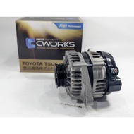 PERODUA MYVI 1.3 TOYOTA AVANZA 1.3 CWORKS TOYOTA TSUSHO HIGH PERFORMANCE NEW Alternator 12V 80A 4PK 