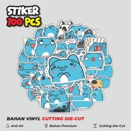 50 pcs BUGCAT-CAPOO Stickers Creative Cute Decoration for Notebooks, Skateboards, hp