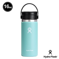 Hydro Flask 16oz旋轉咖啡蓋保溫鋼瓶/ 露水綠