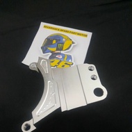 Ori COPY SHOCK TUBE BRACKET 2 PISTON CALIPER BRACKET, 4 PISTON MONOBLOK, 2 PIN CALIPER, BIG POT