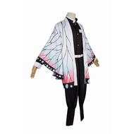 Kochou Shinobu Cosplay Costume - Includes Wig & Haori | Perfect for Halloween