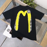 EVISU/God of Fortune/2026 Round Neck Short-Sleeved T-Shirt Couple Style Men Style New Style Japanese