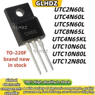 TO-220F 5PCS UTC2N60L UTC4N60L UTC5N60L UTC8N65L UTC4N65KL UTC10N60L UTC10N80L UTC12N80L new in stoc