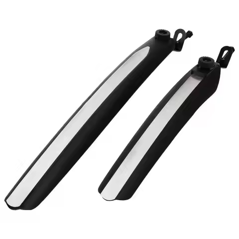 20-inch 700C Mudguard Folding Bike Road Mudguard with Reflective Bicycle Mudguard Riding Accessories