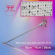 Combo of 10 cheap corrugated iron hooks with 4mm body and 4mm legs TL4401