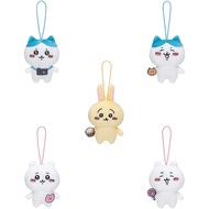 HULUXIONGDI | พวงกุญแจตุ๊กตาผ้าขนนุ่มแบบตัวละคร Chiikawa