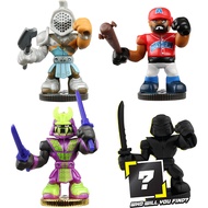 Akedo Ultimate Arcade Warriors - Warrior Collector 4 Pack - 3 Mini Battling Action Figures: Twinfang, Slam Granderson &amp;