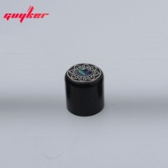 GUYKER 1 Pcs GUYKER Red sandalwood/Ebony Potentiometer Knob Plain pattern surface Inner Diameter 6MM