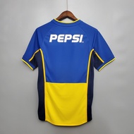 02-03 Boca Juniors home away retro Soccer Jersey Football