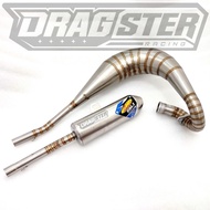 Yamaha dt100 stainless steel fmf exhaust