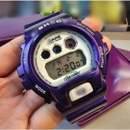 💯 BAPE Purple Kid Cudi 𝗣𝗿𝗲𝗺𝗶𝘂𝗺 𝗕𝗮𝗰𝗸𝗰𝗮𝘀 G SHOCK Cermin Kaca Dw6900 Limited Crazy Color Jam Tangan Lel