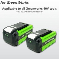 Brand new Powerful For Greenworks 40V Batteries 12000mAh GreenWorks G-MAX Li-ion Battery Replacement