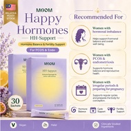 MOOM Happy Hormones Passion Fruit | Myo & D-Chiro Inositol Drink | 30 Sachets