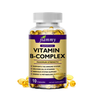 Vitamin B Complex for Men and Women Super Complex Vitamin B Promote human metabolism Rich in Vitamin