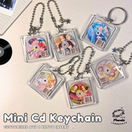 Mini CD Keychain (Anime) I Custom Photo Insert CD Manabi_ph