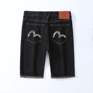 Brand Outlet Evisu Short Jeans Men Stretchable Shorts