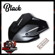 YAMAHA XMAX250 V3 WINDSHIELD CLEAR SMOKE BLACK XMAX V3 VISOR WITH XMAX LOGO STICKER NEMO DESIGN WIND