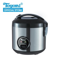 TOYOMI RC 708SS Rice Cooker S/Steel Body 0.8L