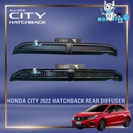 Honda City Hatchback 2021 2022 2023 RS  Rear Bumper Diffuser Lip Bodykit Cover