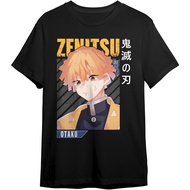 Adult Men Japanese Demon Slayer Zenitsu Anime T-Shirt
