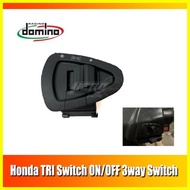 ♞Motorcycle Honda TRI Switch ON /OFF For Honda Click Beat Fi 3 Way Switch Plug and Play