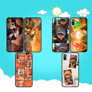 soft black Samsung Galaxy A81 A82 A91 M20 M30S M21 M31 M51 A57 A37 S25 FE Motif Boboiboy phone case