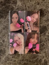 小卡 BLACKPINK 手燈卡 lightstick photocards blackpink jisoo lisa rosé jennie
