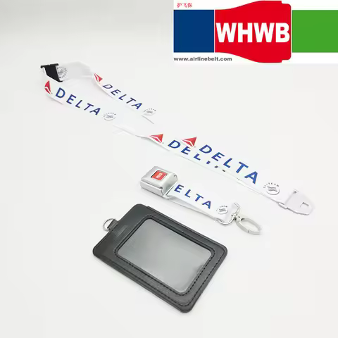 Delta Unique Car Press Quick Open Lanyard Key Ring Sling Keychain ID Card Phone Rope Frontier RyanAi