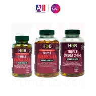 Holland Fish Oil Capsules & Barrett Triple Omega 369 Active Omega Complex (British Bill)
