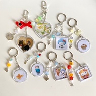 Cute Handmade Framed Picture Keychain