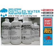 500ml Distilled Water Air Suling 100% Pure Aqua H2O Steam fr Purified RO Water Free Contamination 4 