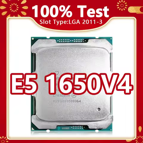 Xeon E5-1650V4 SR2P7 14nm 6 Cores 12 Threads 3.6GHz 15MB 140W LGA2011-3 for X99 motherboard Xeon E5 