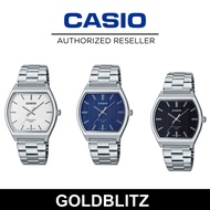 Casio STANDARD MTP-B140D-1A / MTP-B140D-2A/ MTP-B140D-7A Tonneau Stainless Steel Watch