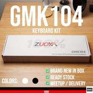 GMK104 Keyboard Kit (White / Black) 100% Keyboard Layout