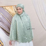 Bergo Motif Hijab Instan Motif Bergo Premium Bahan Silk Hijab Sehari-hari Kerudung Bergo Instan Saku
