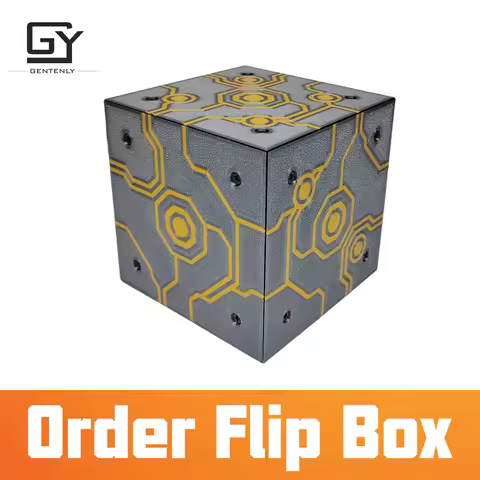 GENTENLY Escape Room Prop Order Flip Lock Box Exit Room Puzzle Sliding Cover Unlocking Mechanism Ant