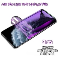 3Pcs Hydrogel Soft Film For Oppo F31 F29 F27 F25 F23 F21 F19 F19s Pro Plus 5G 4G Anti Blue Light Pho