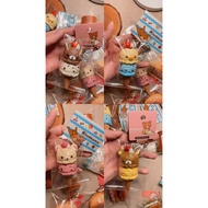 Rilakkuma ice cream squishy set+deco (4pc) Cannot Buy Units