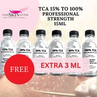 [Ship from Malaysia in 24 hours] TCA 15% to 100% 15ml Free 3ml