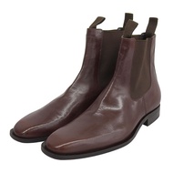 รองเท้าบูทหุ้มข้อหนัง BALLY Maldo ทรงเชลซี สีน้ำตาล ไซส์ 7.5 สำหรับผู้ชาย (ยังไม่เคยใช้งาน) พร้อมถุง