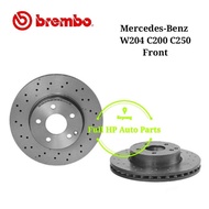 BREMBO Drilled Front Disc Rotor - Mercedes-Benz W204 C200 C250 / W205 C250