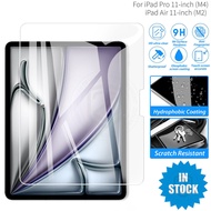 For iPad Pro 11 (2024) 11" Pro 11 inch 5th Gen Full Tempered Glass Screen Protector For iPad Air 11 (2024) 11" Air 6th Gen 11"