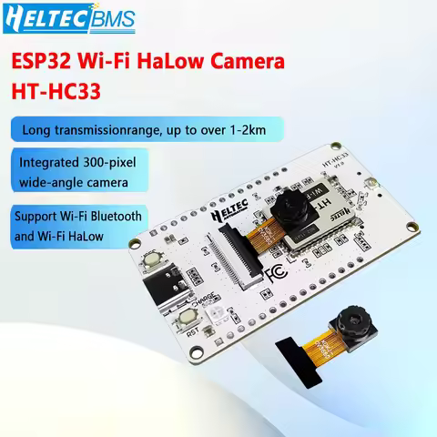 ESP32 Wi-Fi HaLow Camera HT-HC33 built-in camera development board Integrated Wi-Fi, Bluetooth, and 