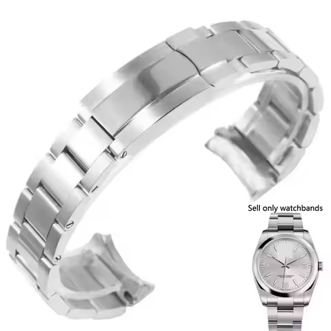 For Rolex Oyster Perpetual Datejust DAYTONA SUBMARINER Luxury Men Watch Strap Stainless 904L Steel B