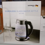 德國寶 KTF-218S 1.7公升 玻璃電熱水壺 電熱水煲