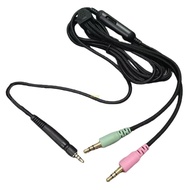btsg Double 3 5mm to 2 5mm UNP PC Cable for GSP350 500 600 670G4MEONE Headphones